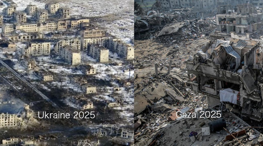 2025 - Krieg in Gaza und der Ukraine